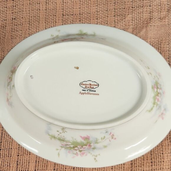 Theodore Haviland Apple Blossom Vegtable Serving Bowl - Picture 4 of 5
